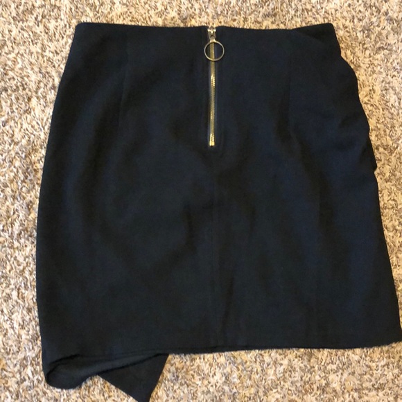 Who what wear black wrap skirt - Picture 4 of 4